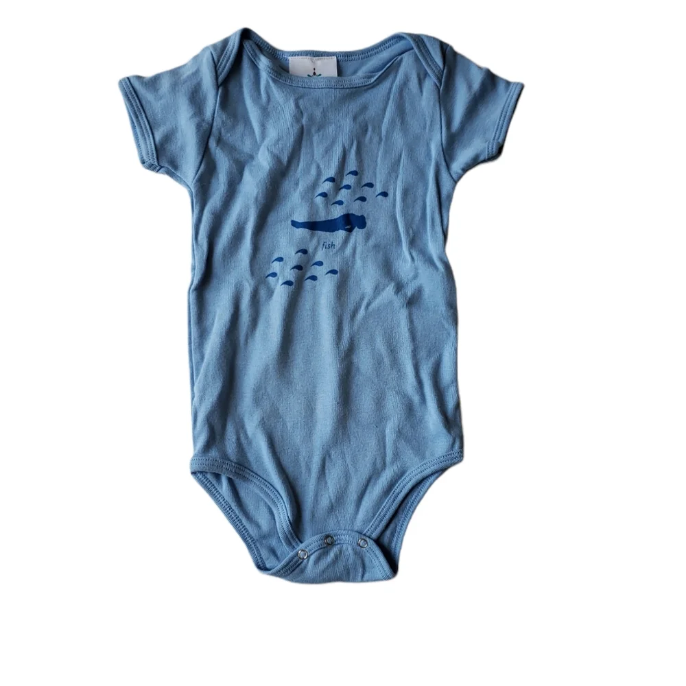 NWT Lotus Children Fish Pose Onesie